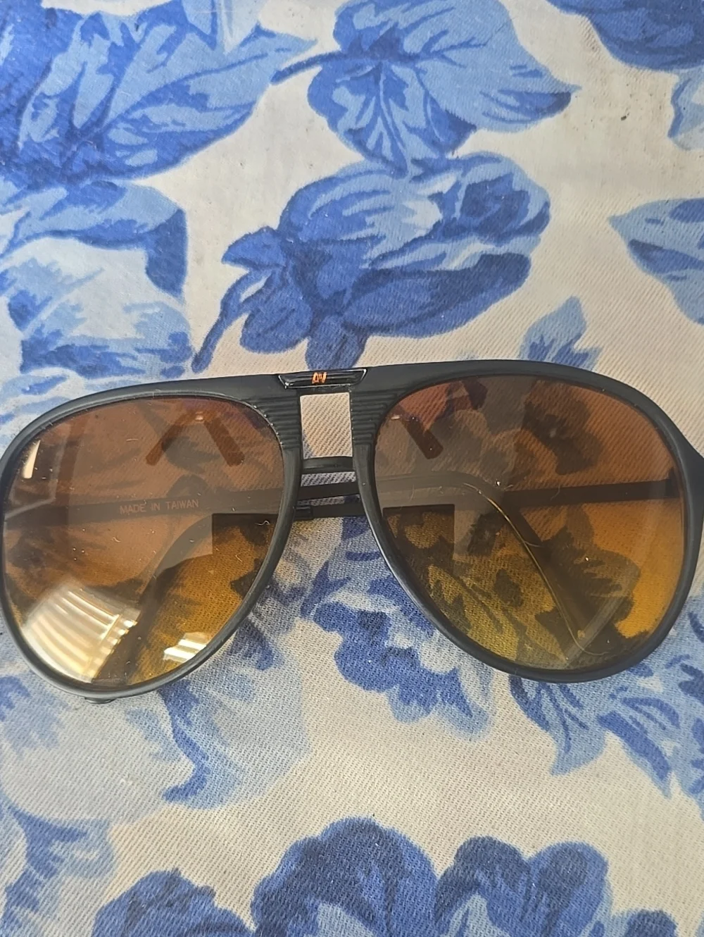 Vintage 80s Ambervision Sunglasses